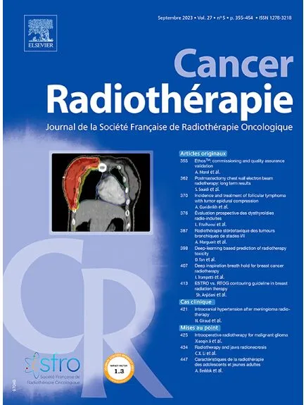 CANCER RADIOTHERAPIE