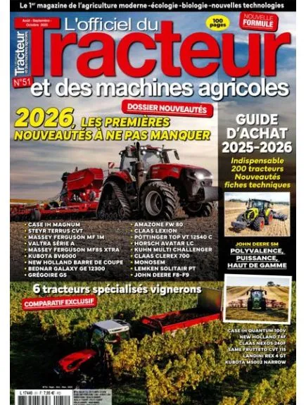 L'OFFICIEL DU TRACTEUR ET DES MACHINES AGRICOLES