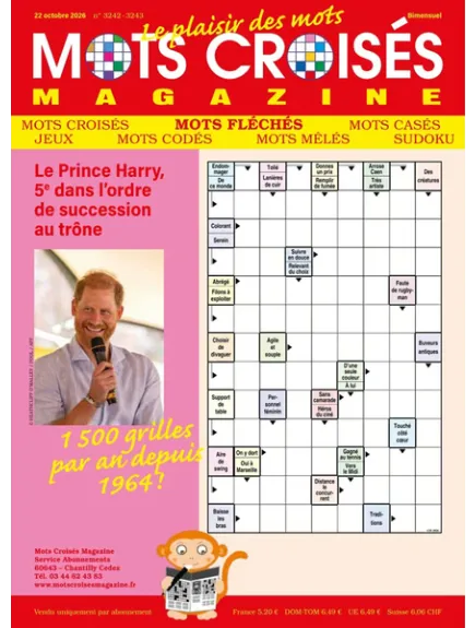 MOTS CROISES MAGAZINE