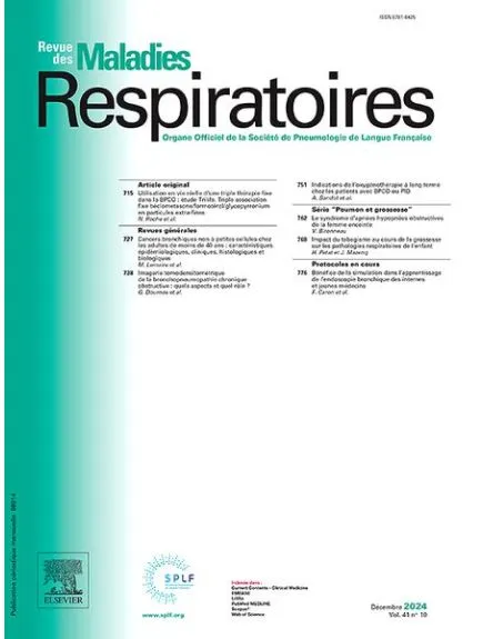 REVUE DES MALADIES RESPIRATOIRES