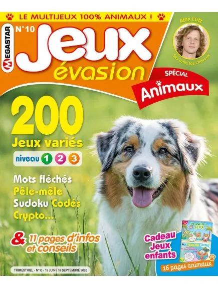 JEUX EVASION SPECIAL ANIMAUX