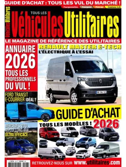 TOUS LES VEHICULES UTILITAIRES