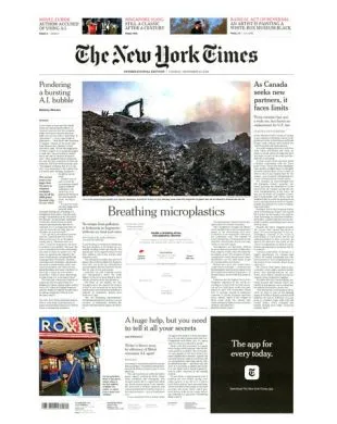 INTERNATIONAL NEW YORK TIMES