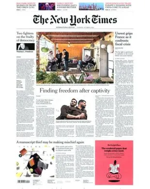INTERNATIONAL NEW YORK TIMES