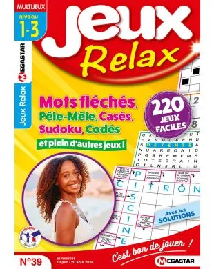 JEUX RELAX